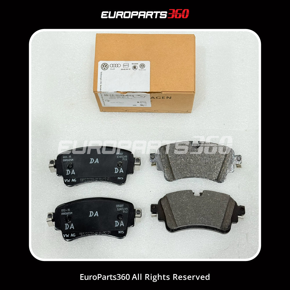 Audi S4 S5 A4 Q8 Q7 Rear Brake Pads with Sensors Left & Right 8W0698451BG