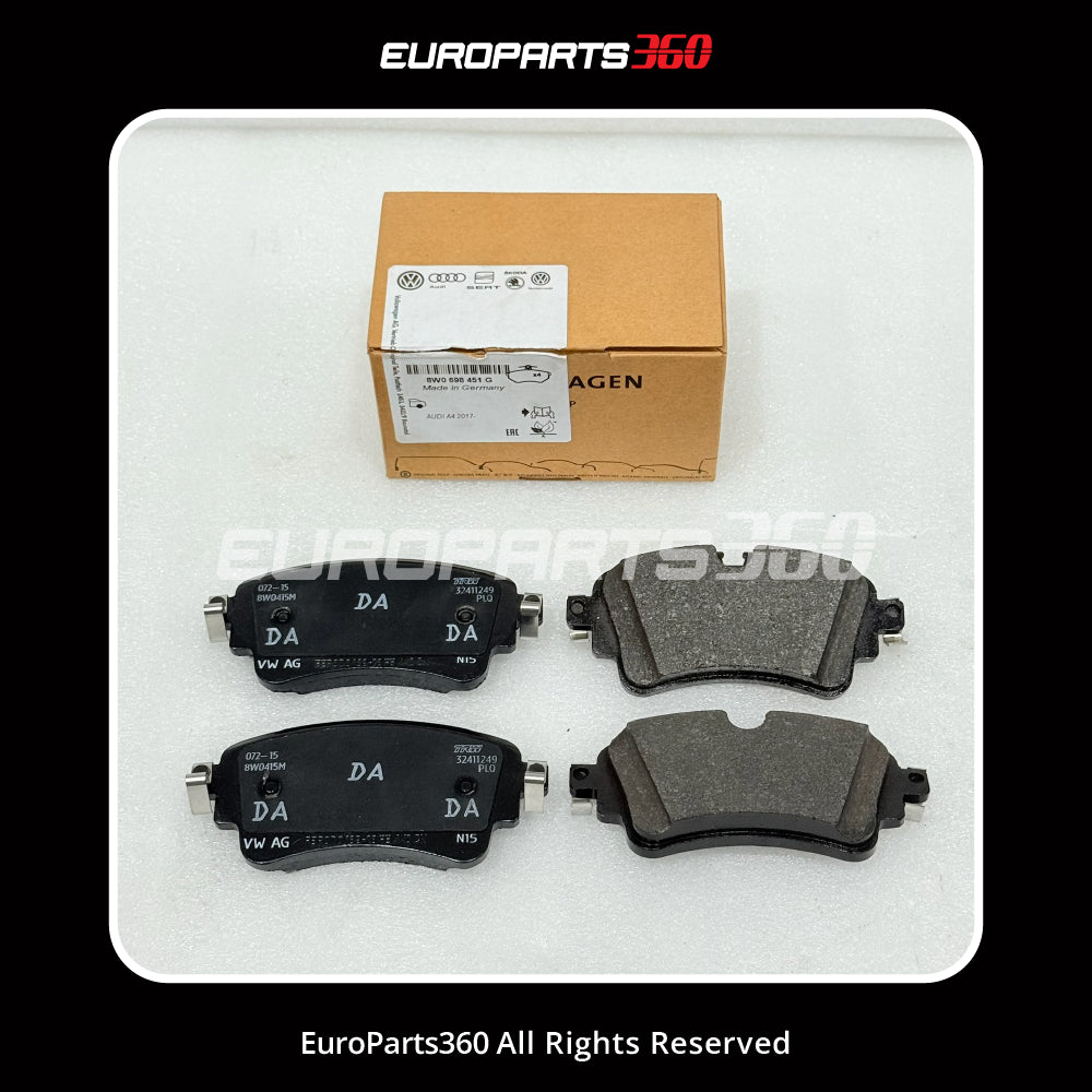 Audi S4 S5 A4 Q8 Q7 Rear Brake Pads with Sensors Left & Right 8W0698451BG