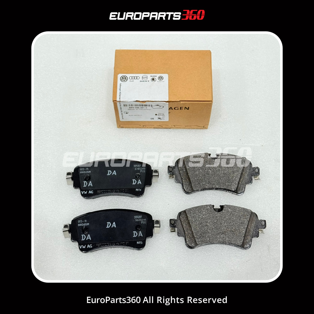 Audi S4 S5 A4 Q8 Q7 Rear Brake Pads with Sensors Left & Right 8W0698451BG