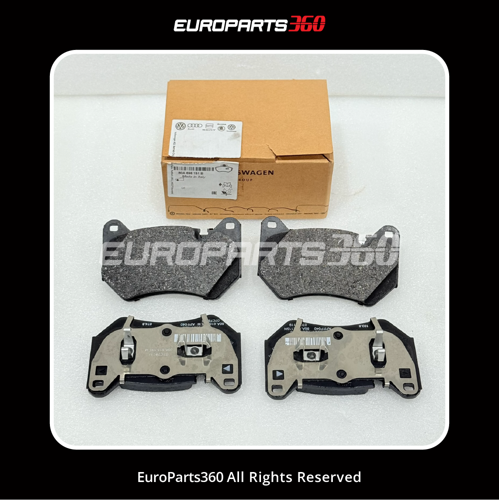 Kit de plaquettes de frein avant et arrière Audi Q5 (FY) avec capteurs 80A698151B (2016-2026)