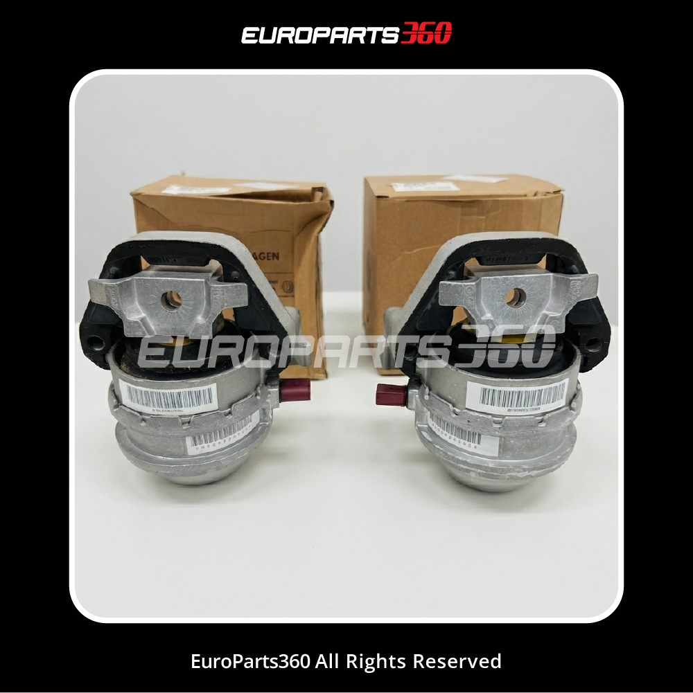 Audi S6 S7 RS7 4.0T V8 Left & Right Engine Mount Set 4H0199255T 4H0199256T 2013-2018
