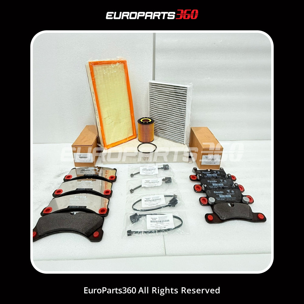 Porsche Genuine Brake + Service Combo Kit 95835193930 + 95835293900 + 95811013000