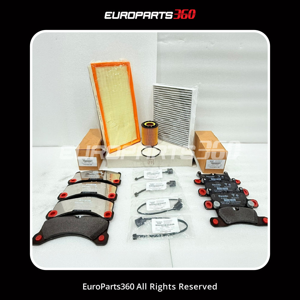 Porsche Genuine Brake + Service Combo Kit 95835193930 + 95835293900 + 95811013000