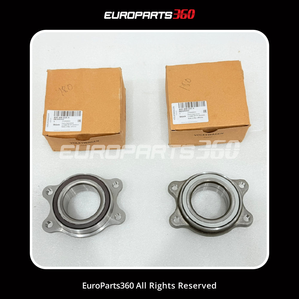 Audi A4 B8 A5 Q5 A6 A7 A8 Wheel Bearing Set 4H0498625A (Set of 2)