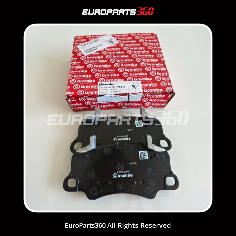 Ferrari 458 / F12 / 812 / Daytona Front Brake Pad Set with Spring — OEM 70003278
