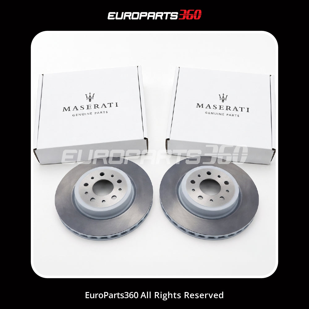 Maserati Quattroporte Rear Brake Rotor Set (2 pcs) — OEM 221253