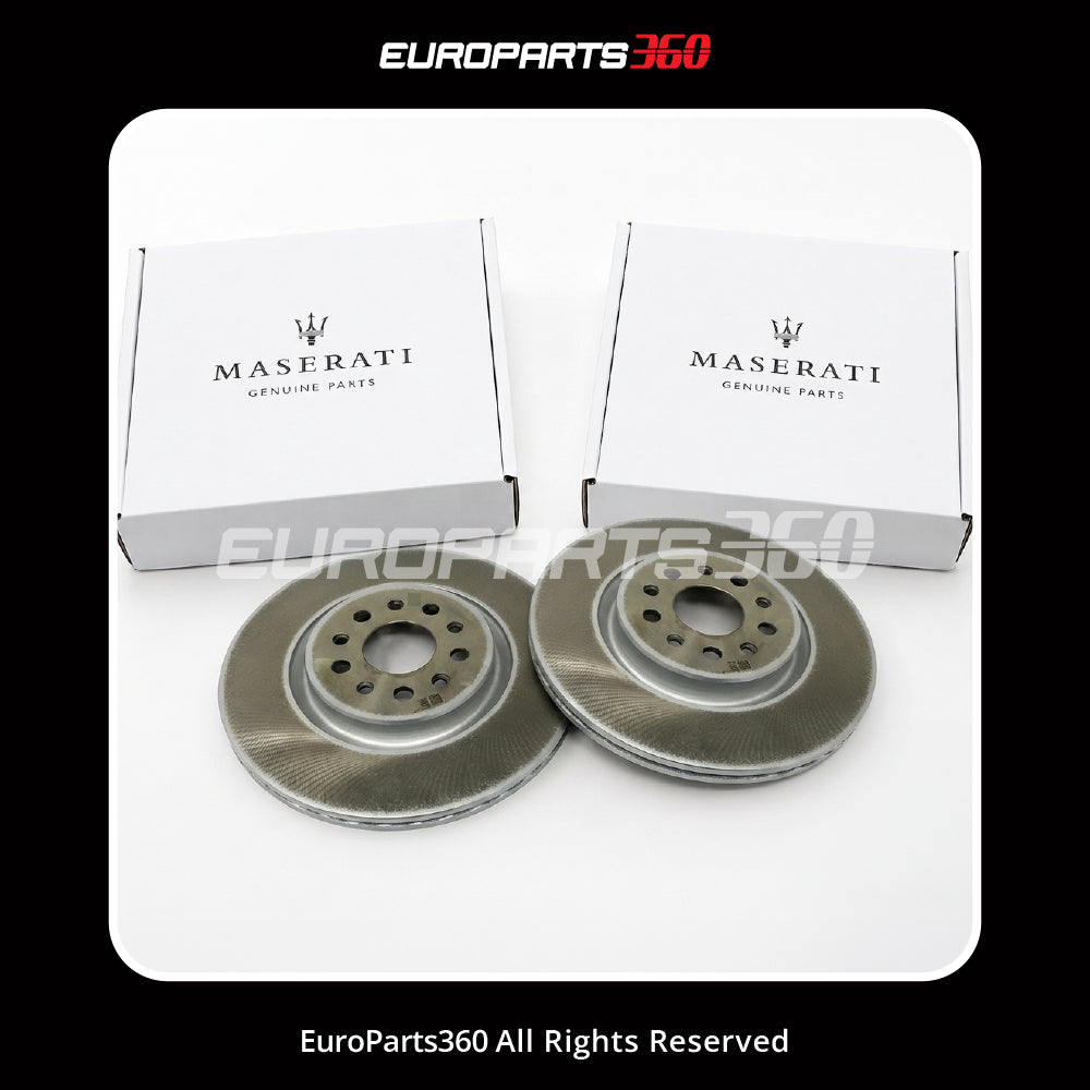Maserati Ghibli / Quattroporte Front Brake Rotor Set (2 pcs) — OEM 670032734