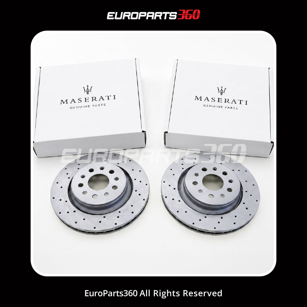 Maserati Levante S Rear Brake Rotor Set (2 pcs) — OEM 670105706