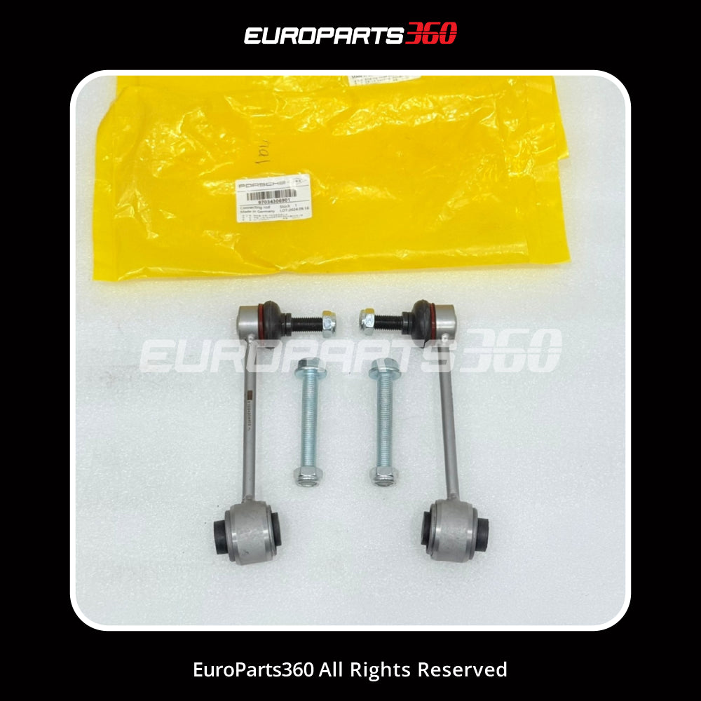 Porsche Panamera 970 Front Anti-Roll Bar Drop Link Set (L+R) — OEM 97034306901