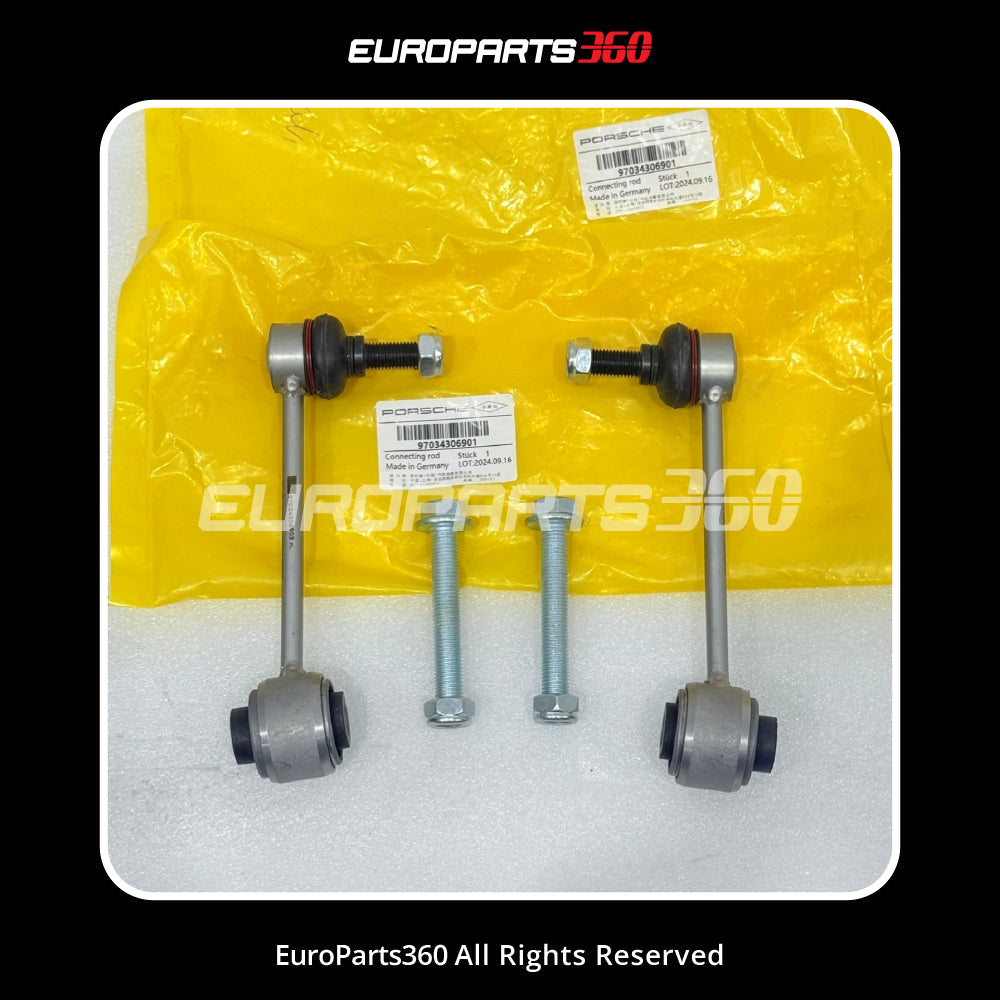 Porsche Panamera 970 Front Anti-Roll Bar Drop Link Set (L+R) — OEM 97034306901
