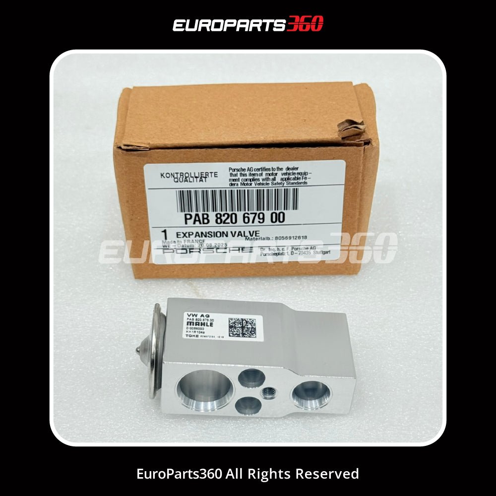 Porsche Cayenne A/C Expansion Valve (TXV) — OEM PAB82067900