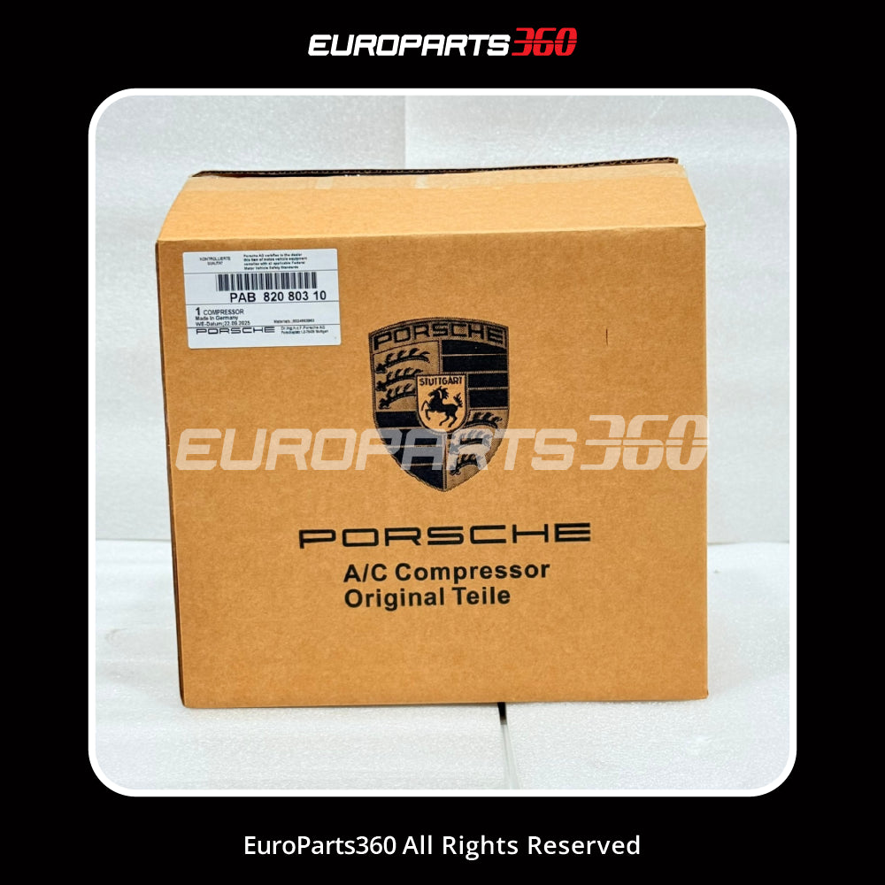 Porsche Cayenne / Panamera / Audi Q7 / Q8 A/C Compressor — OEM PAB82080310