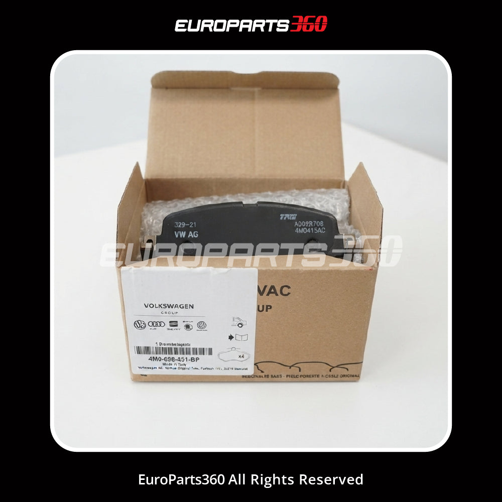 Audi Q7 Q8 A8 Rear Brake Pad Set — OEM 4M0698451