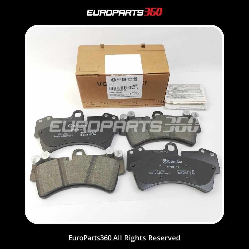 Porsche Cayenne (955/957) Front Brake Pad Set 7L0698151J / 7L0698151P / 7L0698151