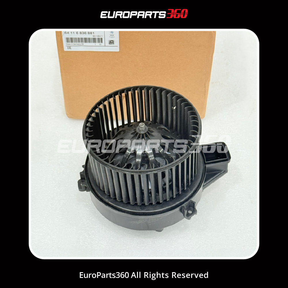 BMW Genuine A/C Blower Motor Assembly - 64116836881