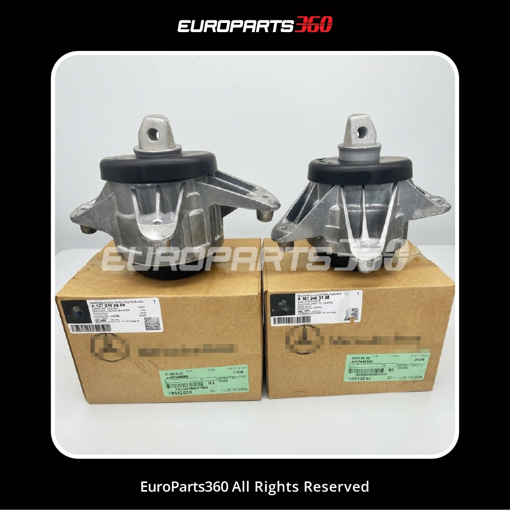 Mercedes-Benz Genuine GLE350 Engine Mount Set - 1672405100 + 1672406600