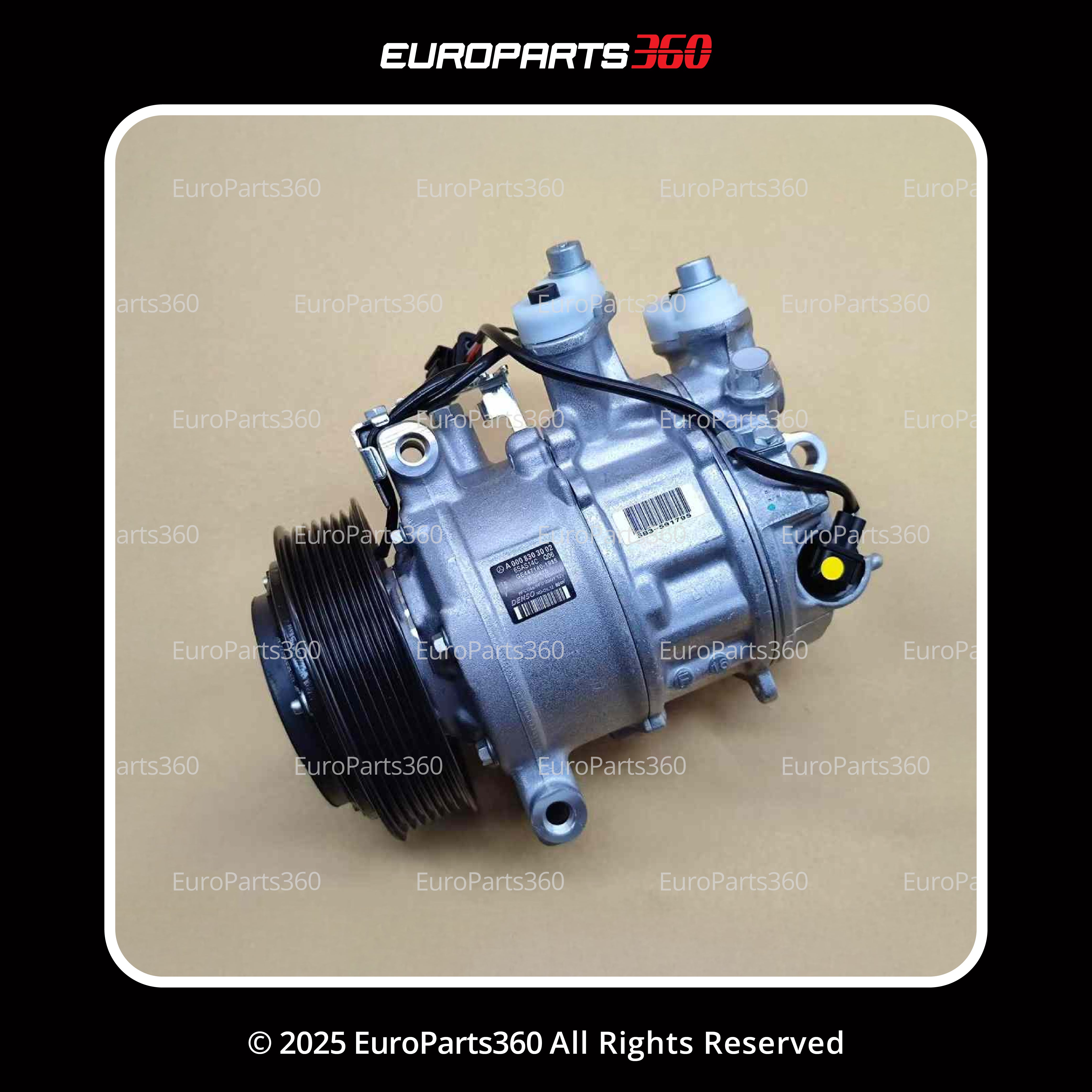 Mercedes-Benz A/C Compressor C-Class, GLC-Class A0008300302