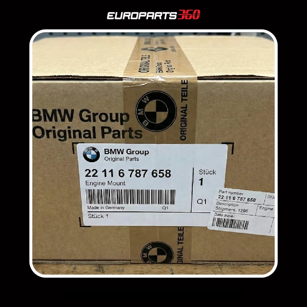BMW 320i 328d 328i 428i Engine Mount Set - Left & Right 22116787657 22116787658