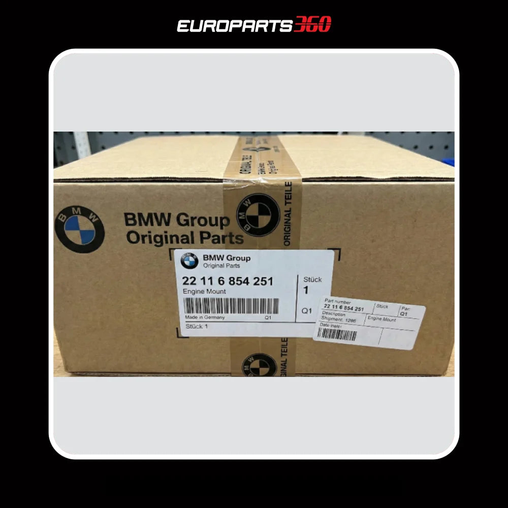 BMW 1 & 3 Series F20 F21 F30 F31 Engine Mount Set Left & Right - 22116854251 22116854252