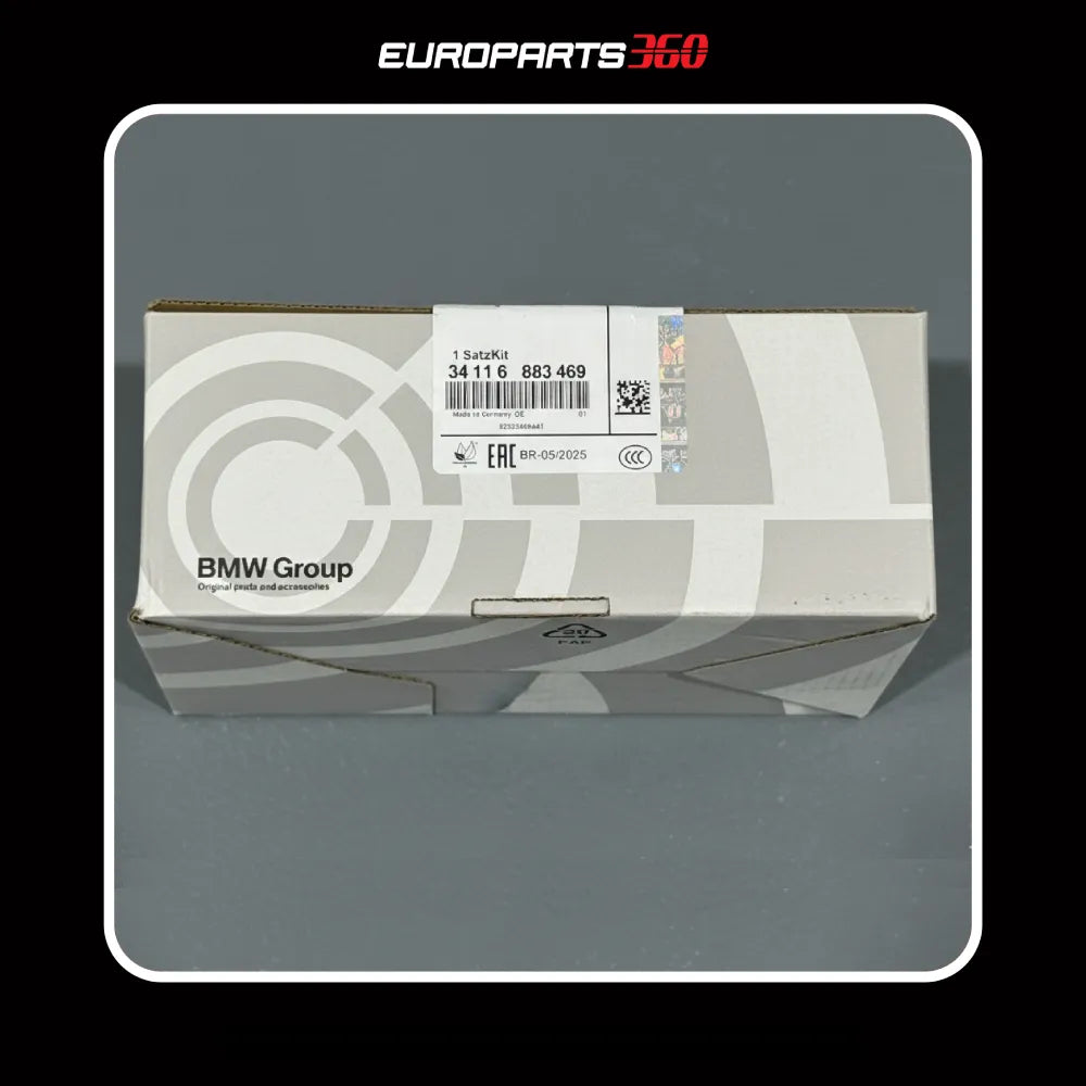 BMW 530e Hybrid F10 Front Brake Pads with Sensor 34116883469