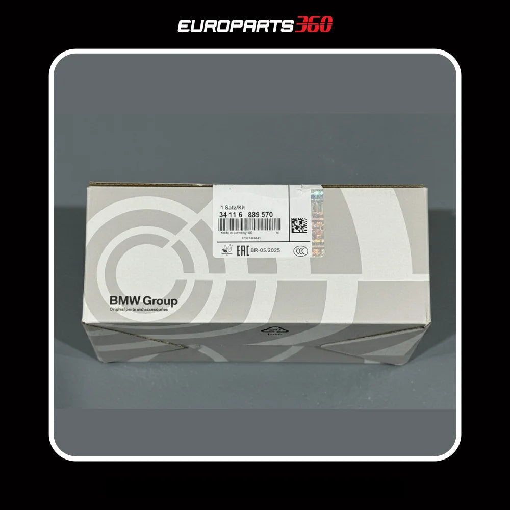 BMW 430i X7 Front Brake Pads with Sensor 34116889570