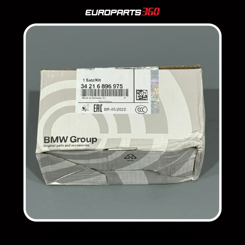 BMW 750i 840i 745e Rear Brake Pads with sensors 34216896975