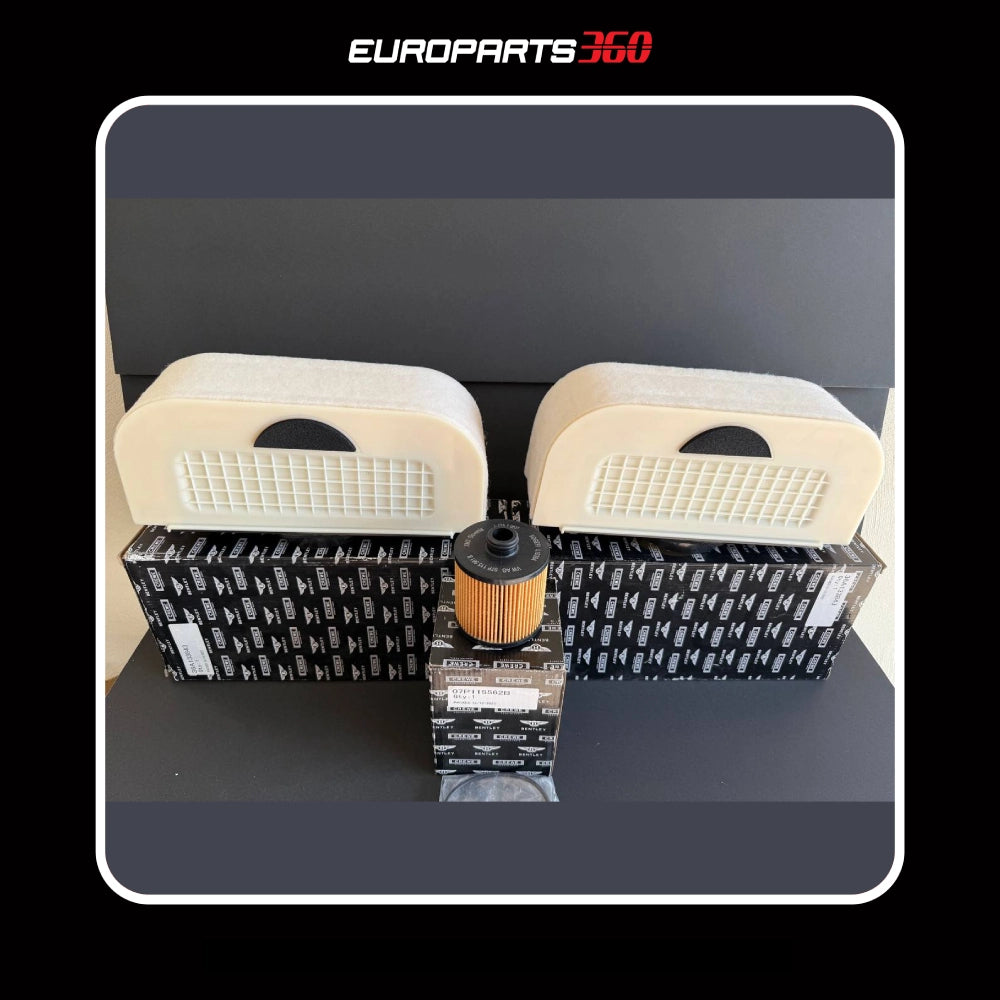 Ensemble filtre à air et filtre à huile pour Bentley Bentayga W12 Engine 36A133843, 07P115562B