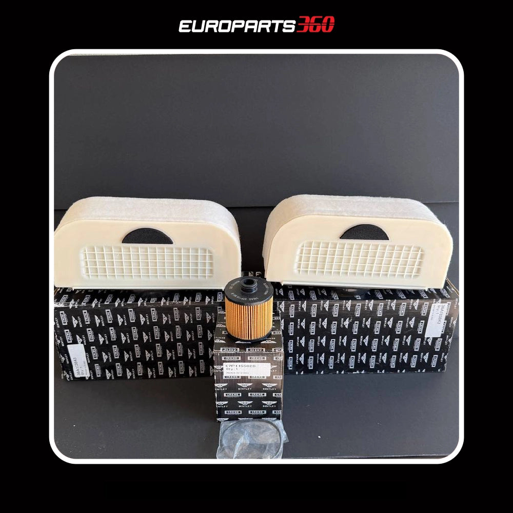 Ensemble filtre à air et filtre à huile pour Bentley Bentayga W12 Engine 36A133843, 07P115562B