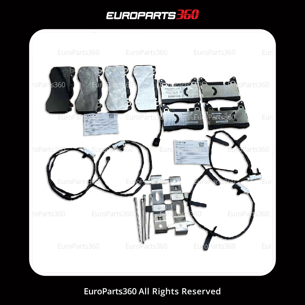 Aston Martin Db11 Front and Rear Brake Pads Set With Sensors Kit HY532C562BC - Europarts360