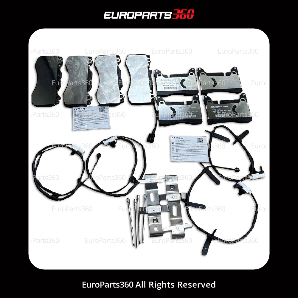 Aston Martin Db11 Front and Rear Brake Pads Set With Sensors Kit HY532C562BC - Europarts360