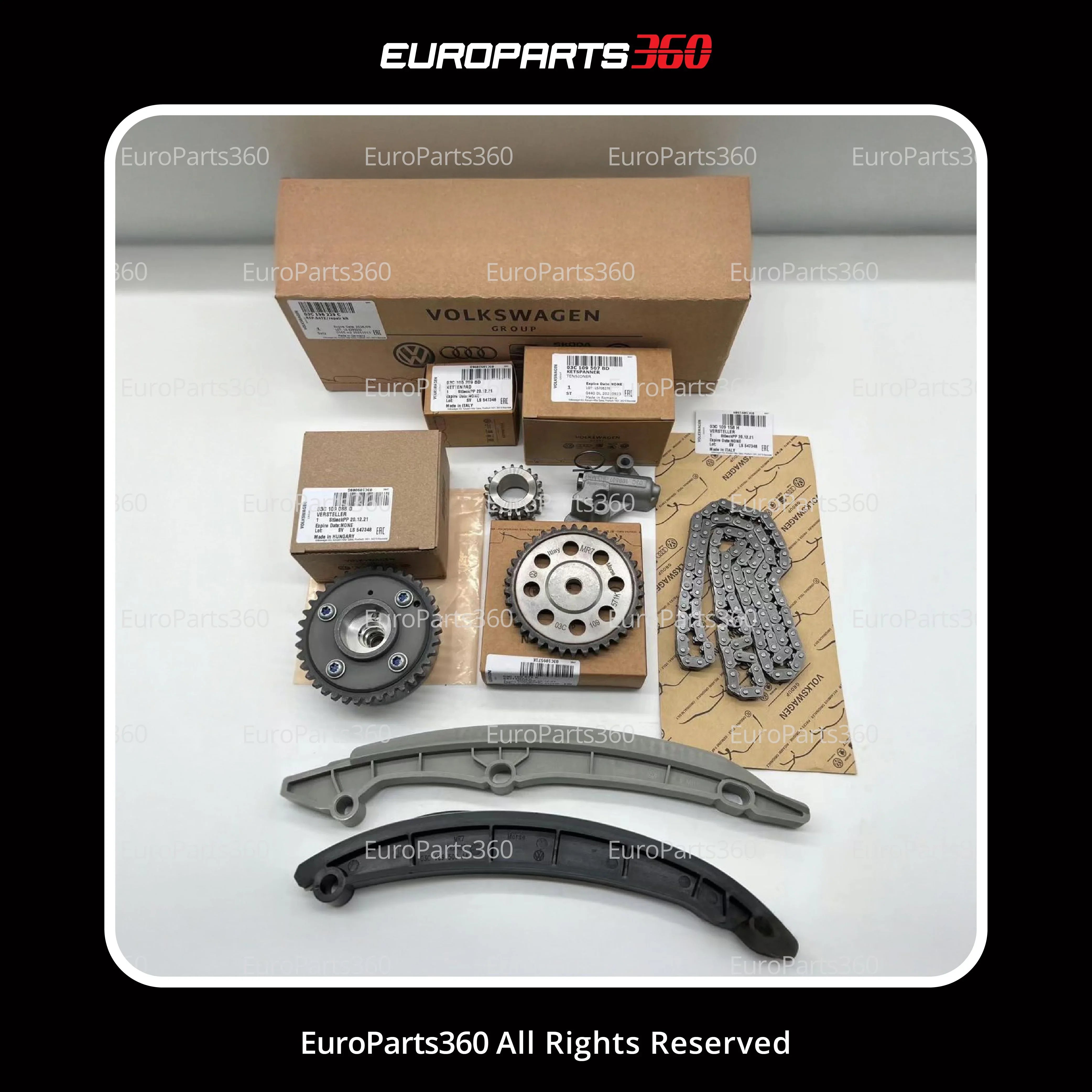 Audi A1 & A3 Control Timing Chain Kit 03C198229C (2010–2015) - Europarts360