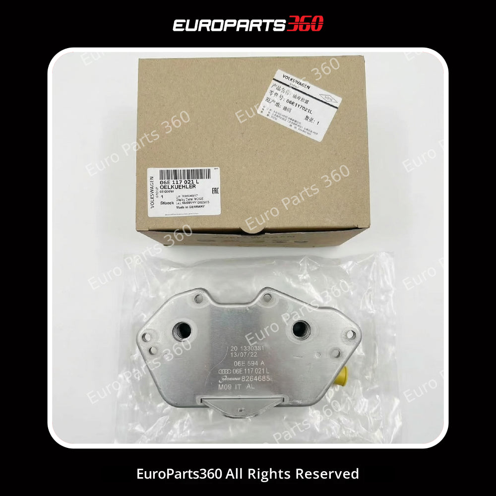 Audi A4 A5 A6 A7 A8 Q5 Q7 3.0T Engine Oil Cooler 06E117021L (2004-2018)