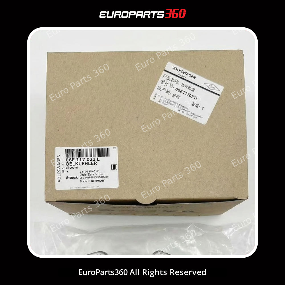 Audi A4 A5 A6 A7 A8 Q5 Q7 3.0T Engine Oil Cooler 06E117021L (2004-2018)