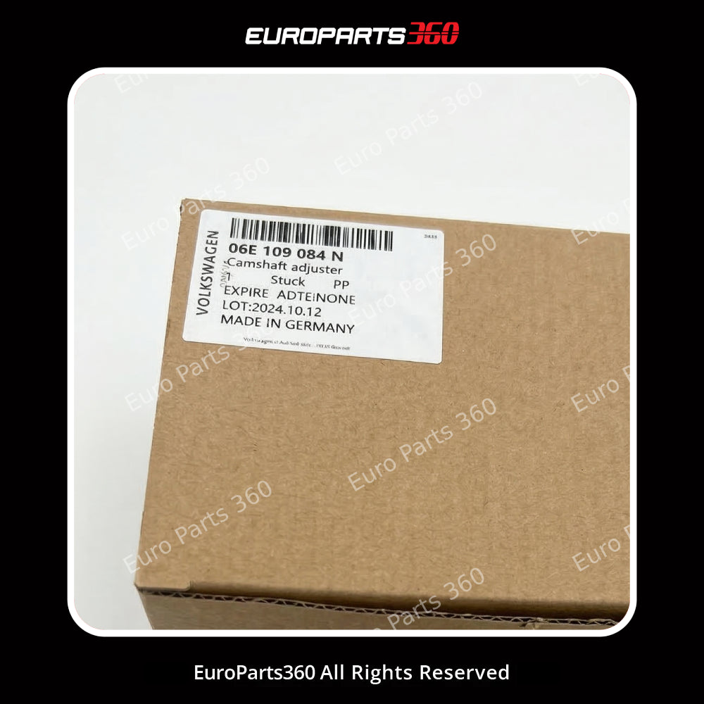 Audi A4 A5 A6 A7 A8 Q7 RS6 RS7 Outlet Camshaft Adjuster 06E109084N 2008-2019 Europarts360