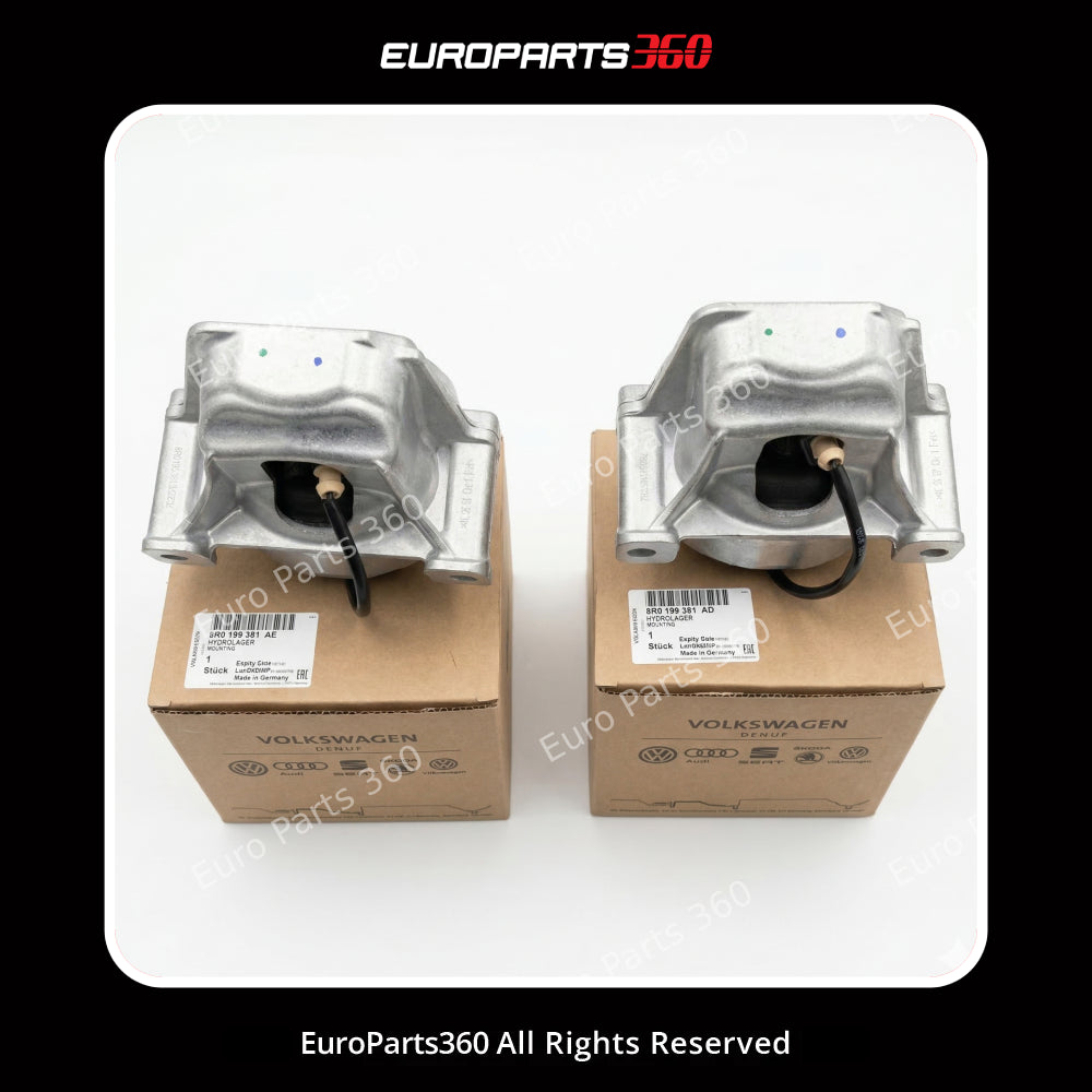 Audi A4 A5 A6 Q5 B8 3.0T Complete Engine Mount Set 8R0199381AD 8R0199381AE