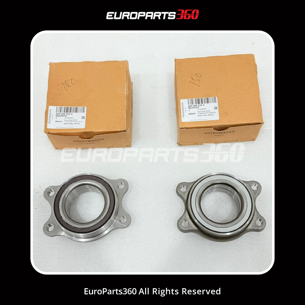 Audi A4 B8 A5 Q5 A6 A7 A8 Wheel Bearing Set 4H0498625A (Set of 2)