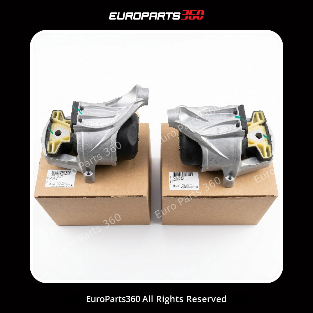 Audi Q5 A4 A5 Engine Mount Kit Left 8W0199371 & Right 8W0199372 (15-25) Europarts360