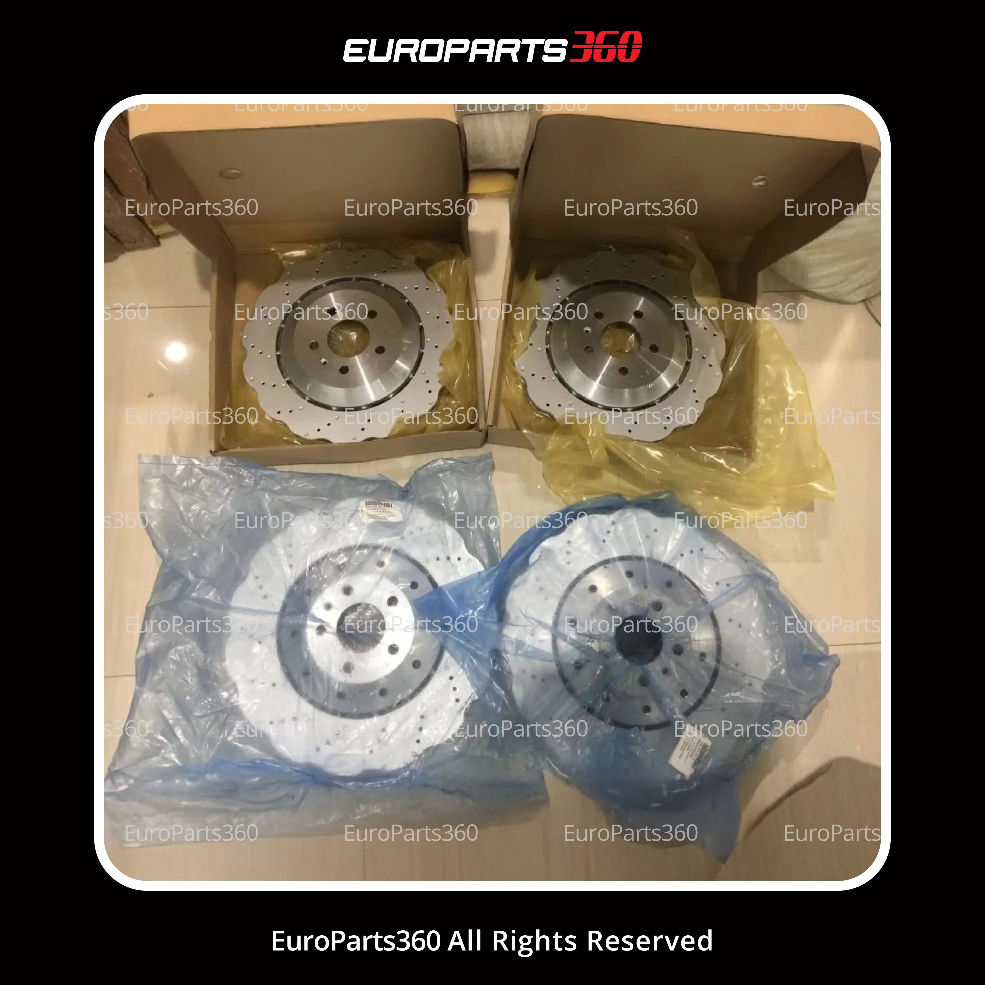 Audi RS7 Front & Rear Brake Disc Set 4G0615301AH (2014–2016) - Europarts360