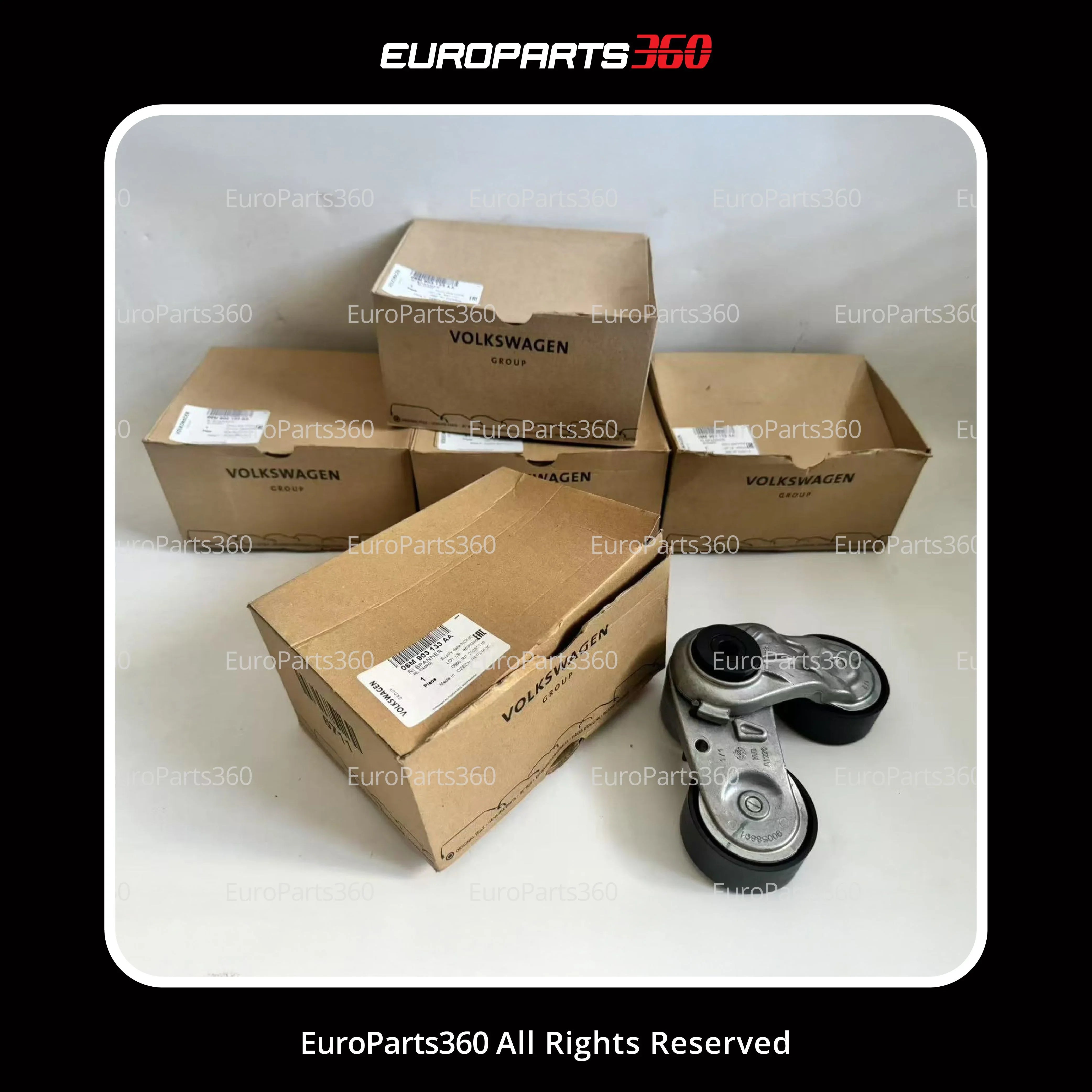 Audi S6, S7, Q7, Q8 Engine Belt Tensioner | Genuine 06M903133AA - Europarts360