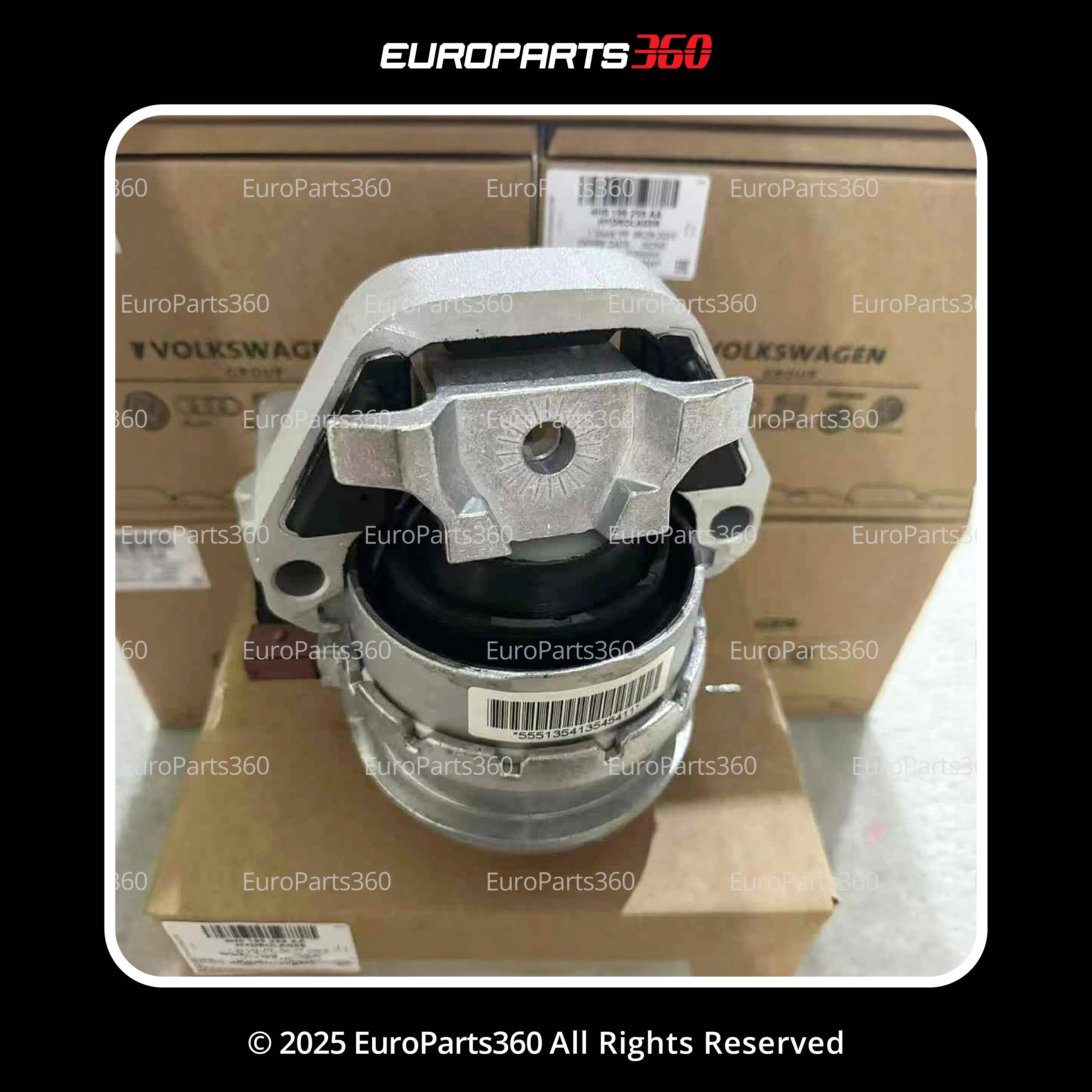 Audi S6, S7, RS7 Engine Mount Set (Left & Right) 4H0199255T / 4H0199256T - Europarts360