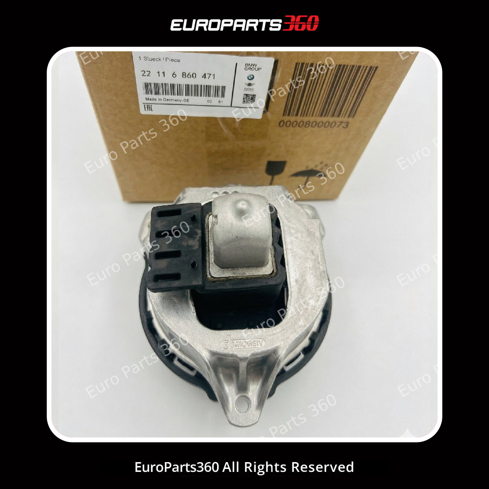 BMW 2 3 4 5 6 7 8 Series X3 X4 X5 X6 X7 Left Engine Mount 22116860471 (15-26) Europarts360
