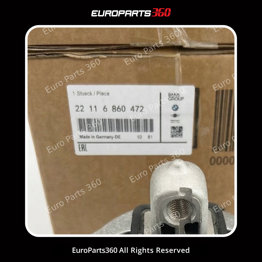 BMW 2 3 4 5 6 7 8 Series X3 X4 X5 X6 X7 Right Engine Mount 22116860472 (15-26) Europarts360