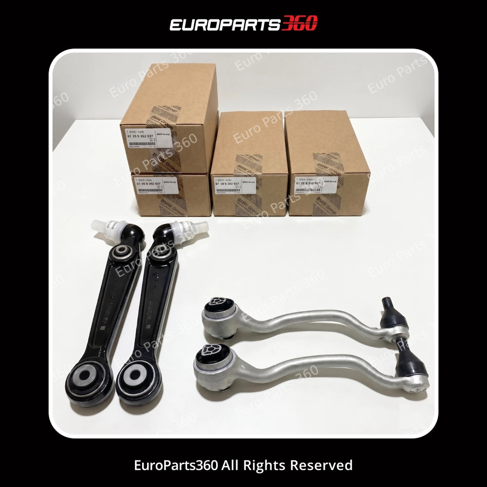 BMW X5 X6 Front Lower Control Arms 4-Piece Set Right & Left 2013-2019 Europarts360