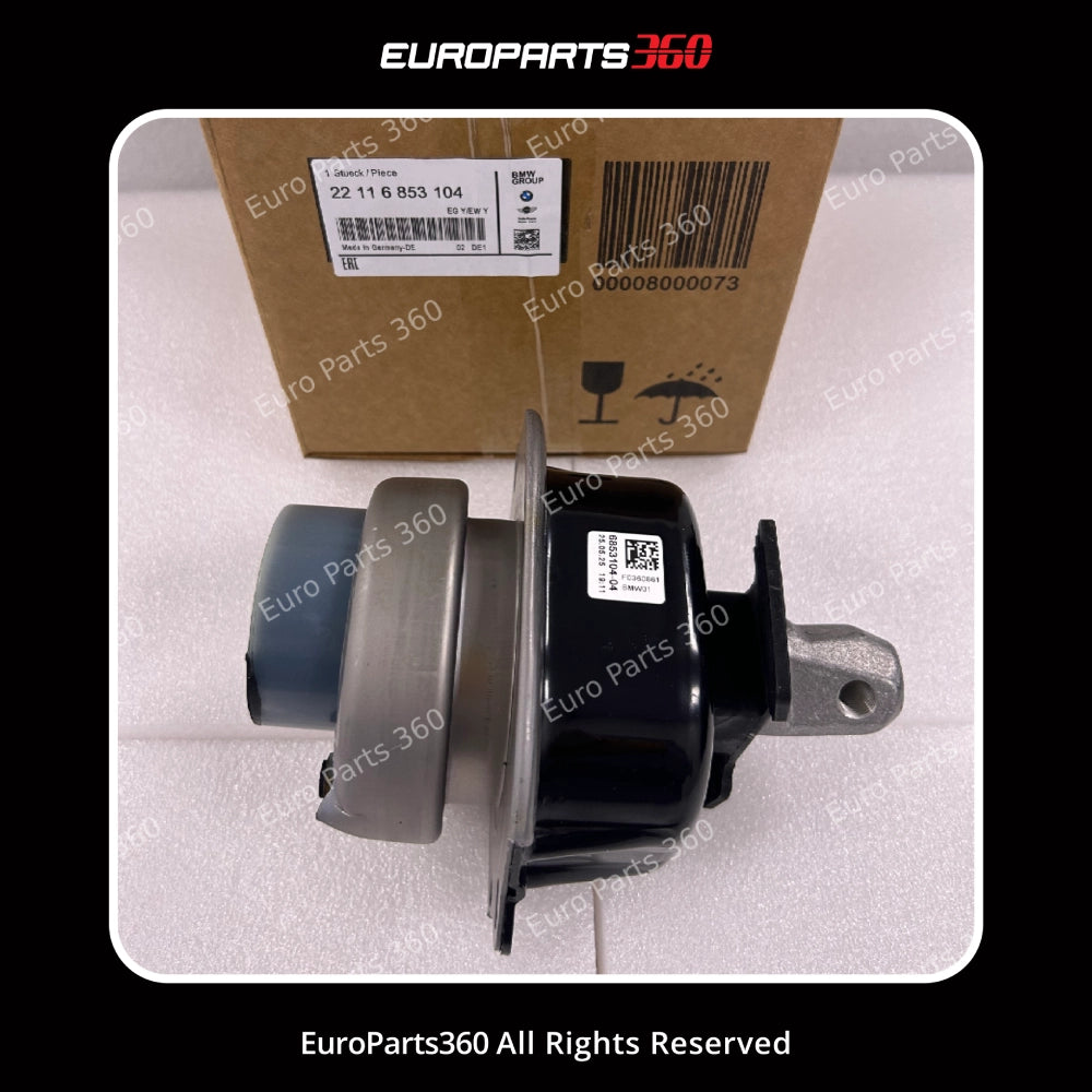 BMW X5 X6 Left & Right Engine Mount Set 22116853103, 22116853104 13–19 Europarts360