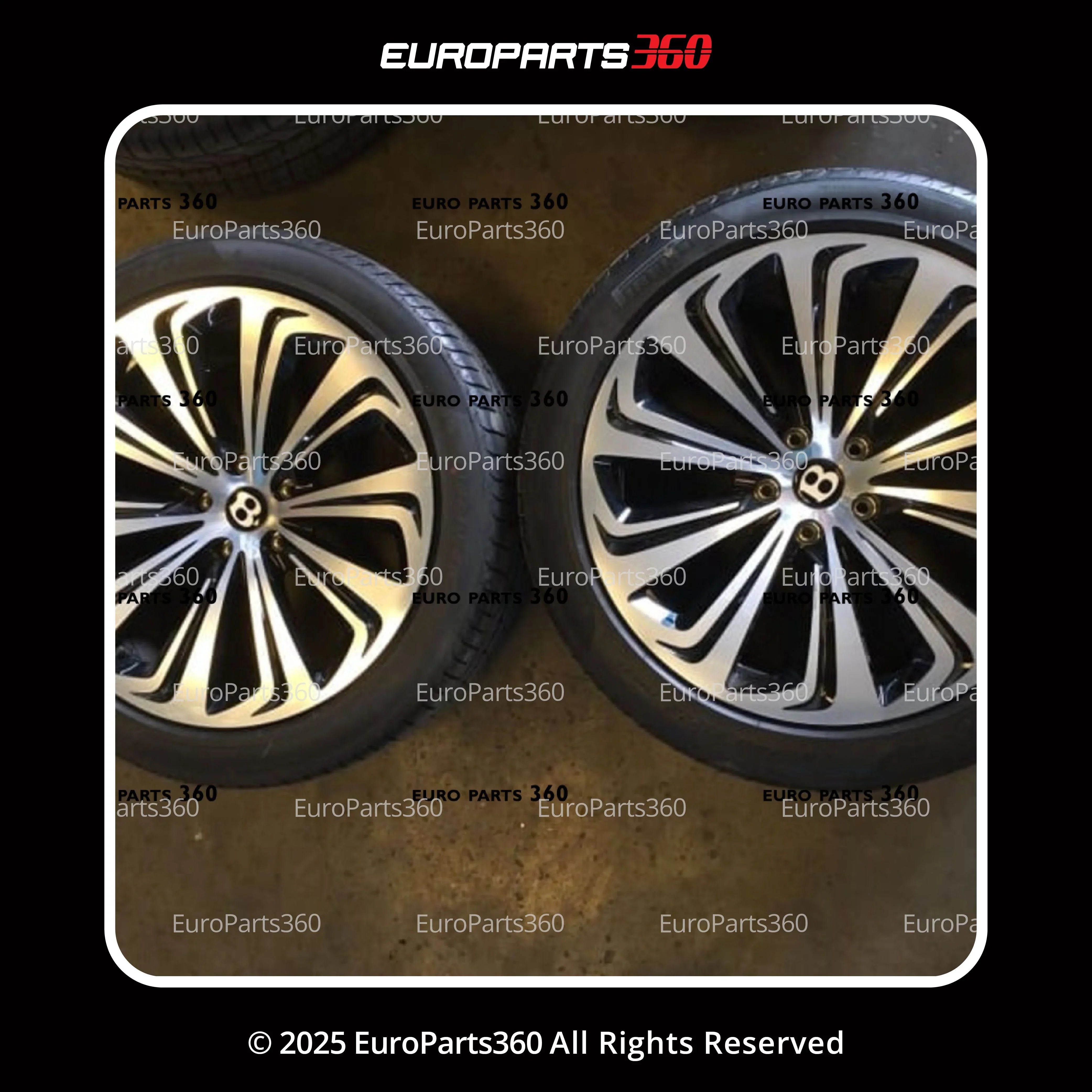 Bentley Bentayga 22 Inch Alloy Wheel Rims Set 36A601025S - Europarts360