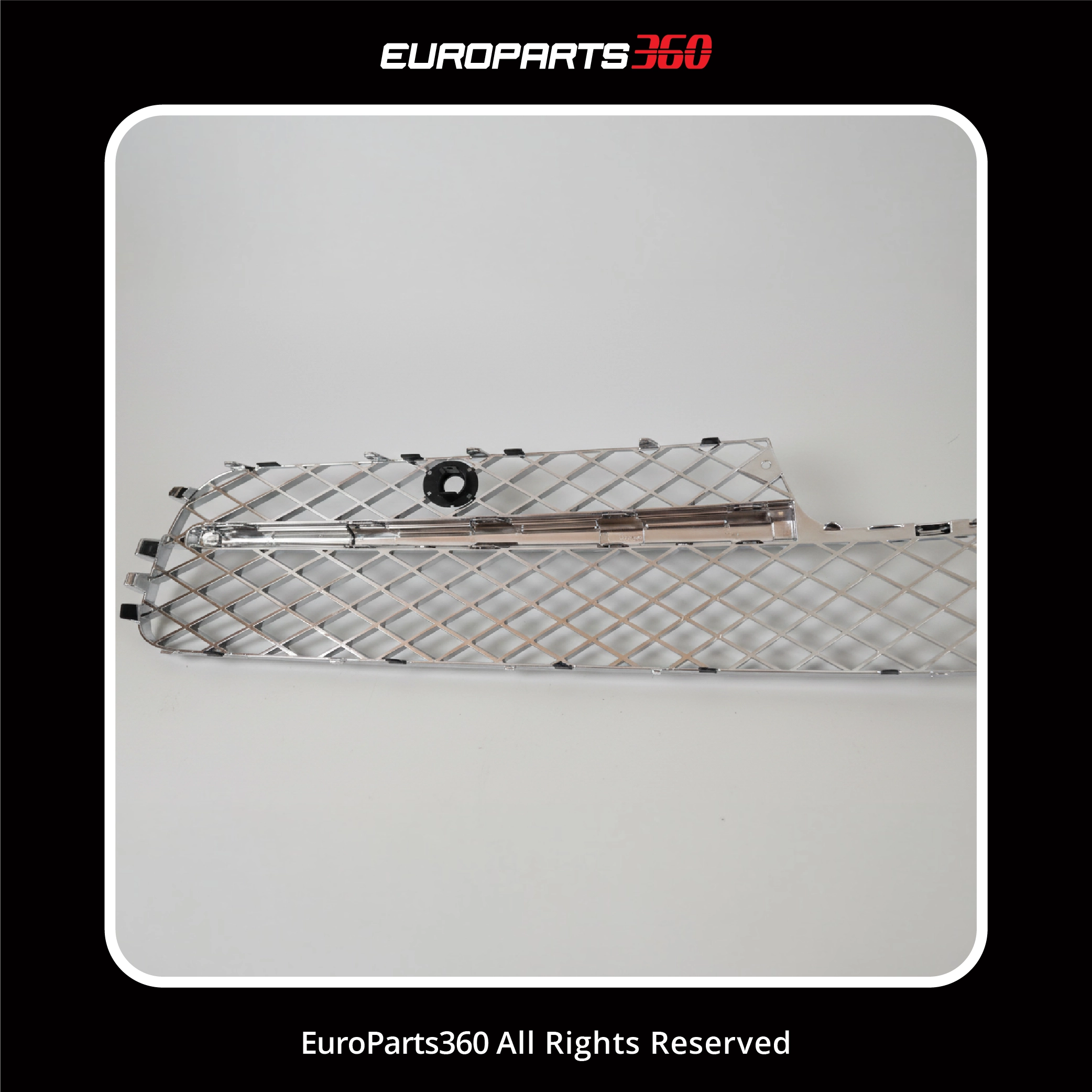 Bentley Continental Flying Spur Left Front Bumper Chrome Grille 4W0807647 (aftermarket) Europarts360