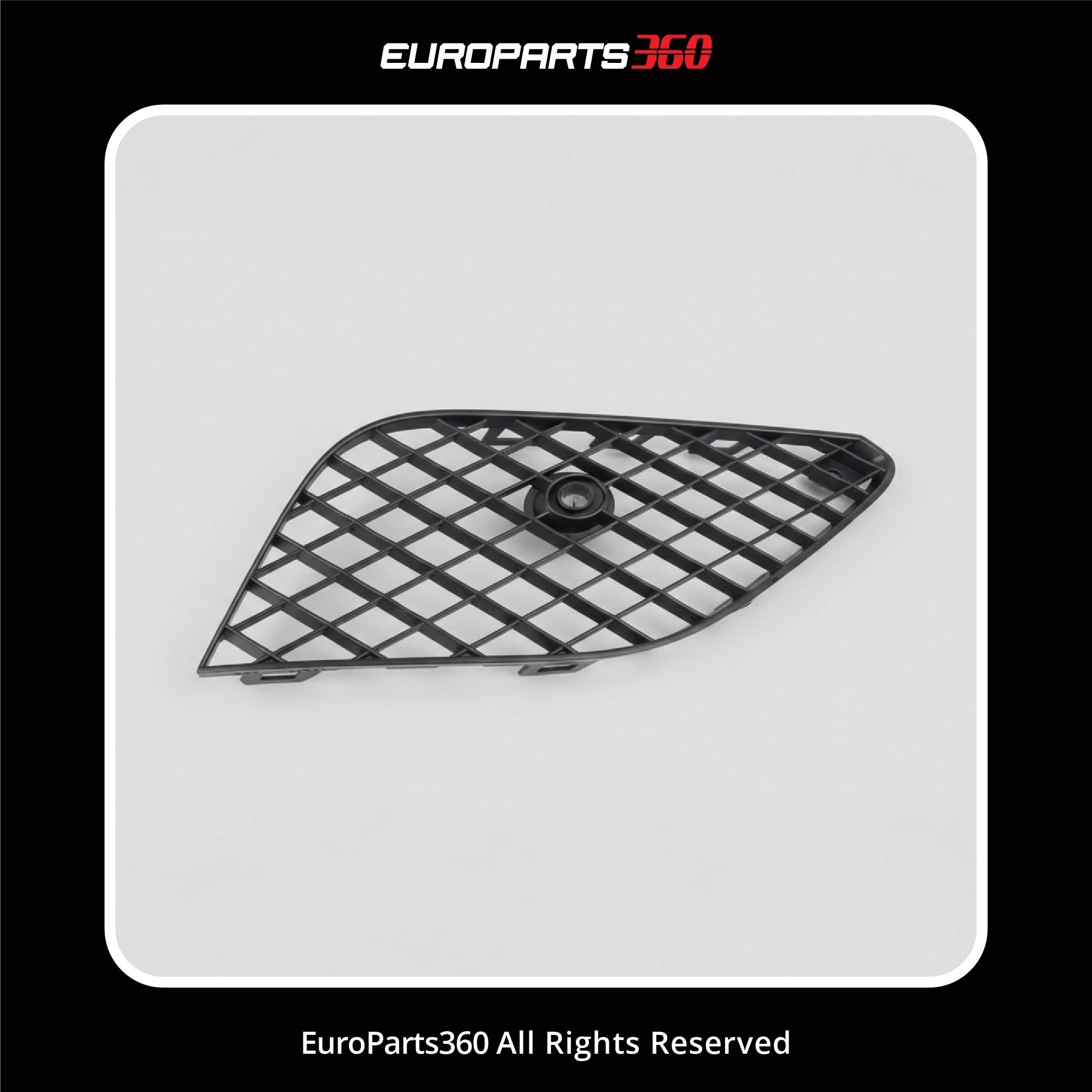 Bentley Continental GT/GTC 4-Piece Lower Grille Set 2016-2018 (Black) (aftermarket) Europarts360