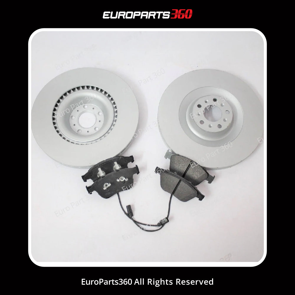 Bentley GT, GTC, Flying Spur Front Brake Pads & Rotors Set (2004–2018) | Genuine 3W0615301A - Europarts360