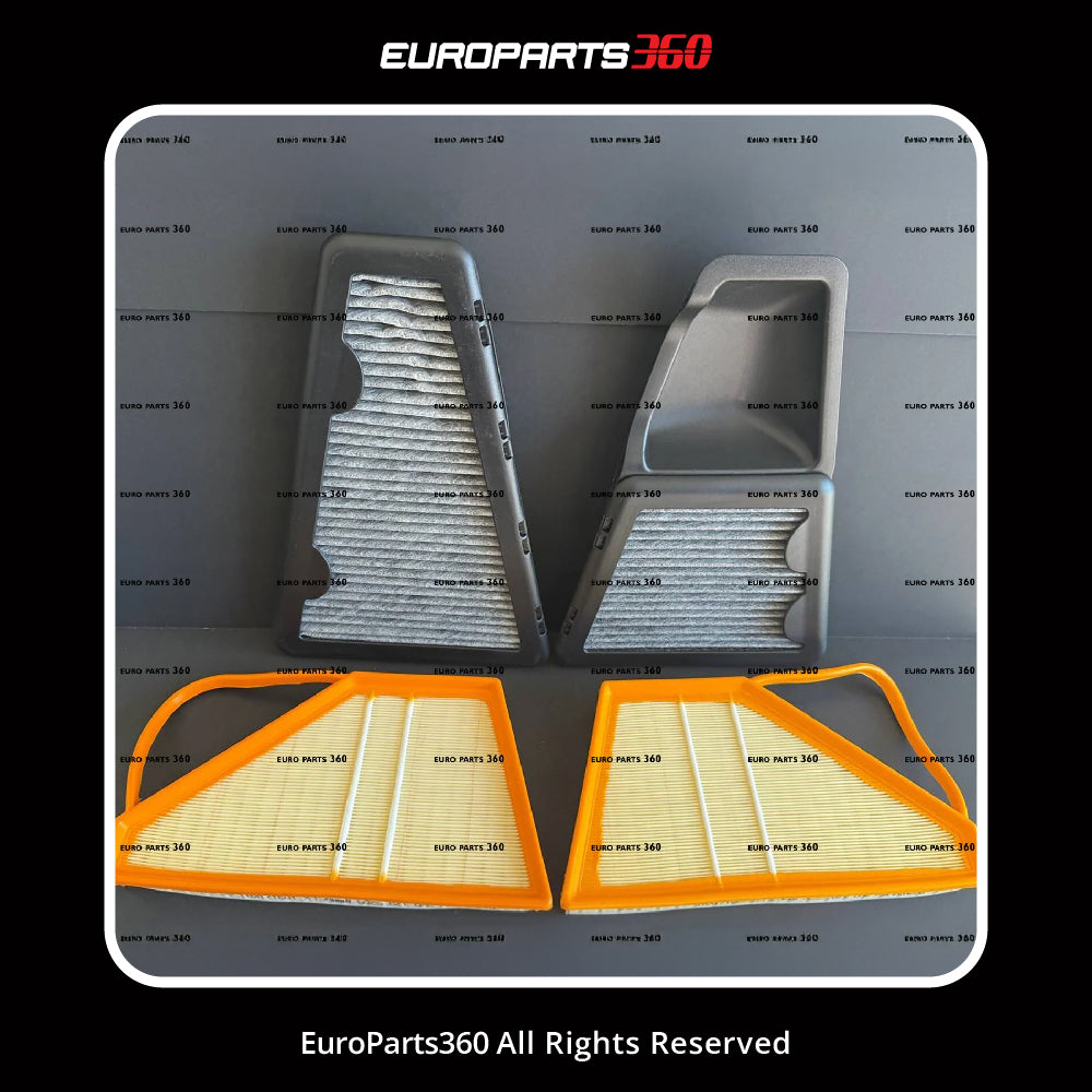 Bentley GT, GTC, Flying Spur W12 Pollen & Air Filter Set | OEM 3W0129620B / 3D1819619 - Europarts360