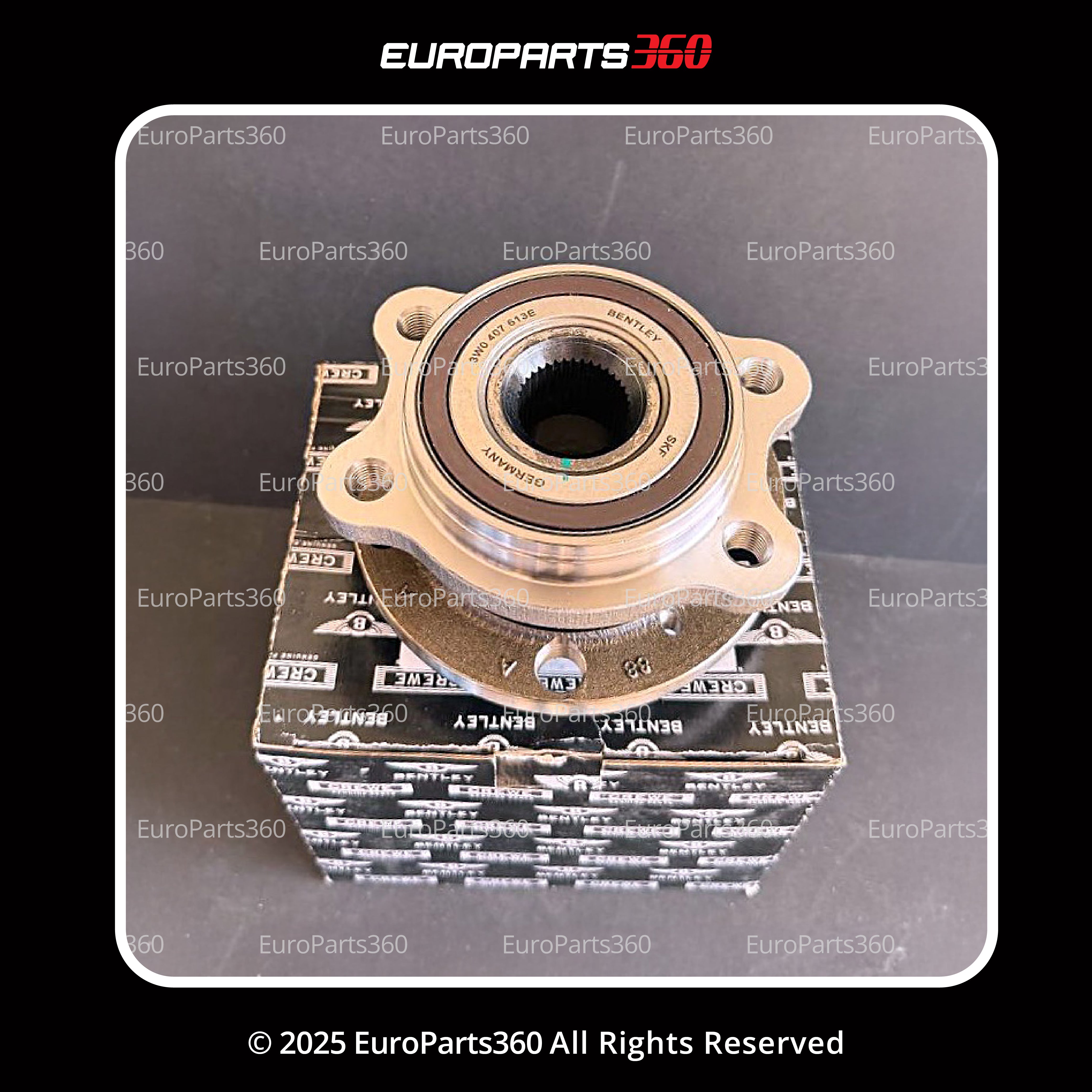 Bentley GT, GTC, Flying Spur Wheel Hub Bearing | Genuine 3W0407613E - Europarts360